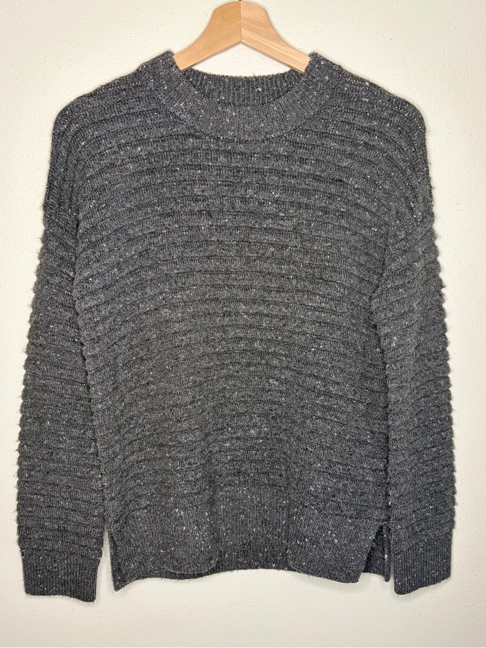 Madewell Charcoal Gray Knit Cardigan